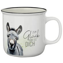 Geschenk für Dich - Kultbecher "Esel" - Zum Glück gibt es Dich