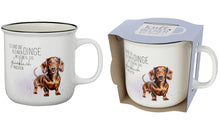 Geschenk für Dich - Kultbecher "Dackel" - Die kleinen Dinge im Leben
