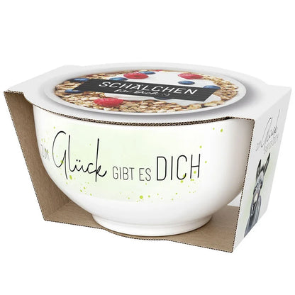 Geschenk für Dich - Schälchen "Esel" - Zum Glück gibt es Dich