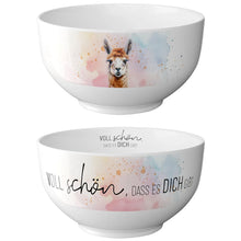 Geschenk für Dich - Schälchen "Lama" - Voll schön, dass es Dich gibt