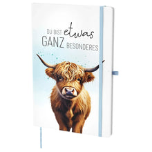 Geschenk für Dich - Notizbuch "Hochlandrind" - Du bist etwas ganz Besonderes
