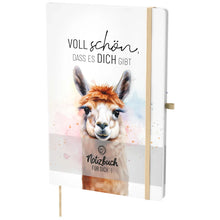 Geschenk für Dich - Notizbuch "Lama" - Voll schön, dass es Dich gibt