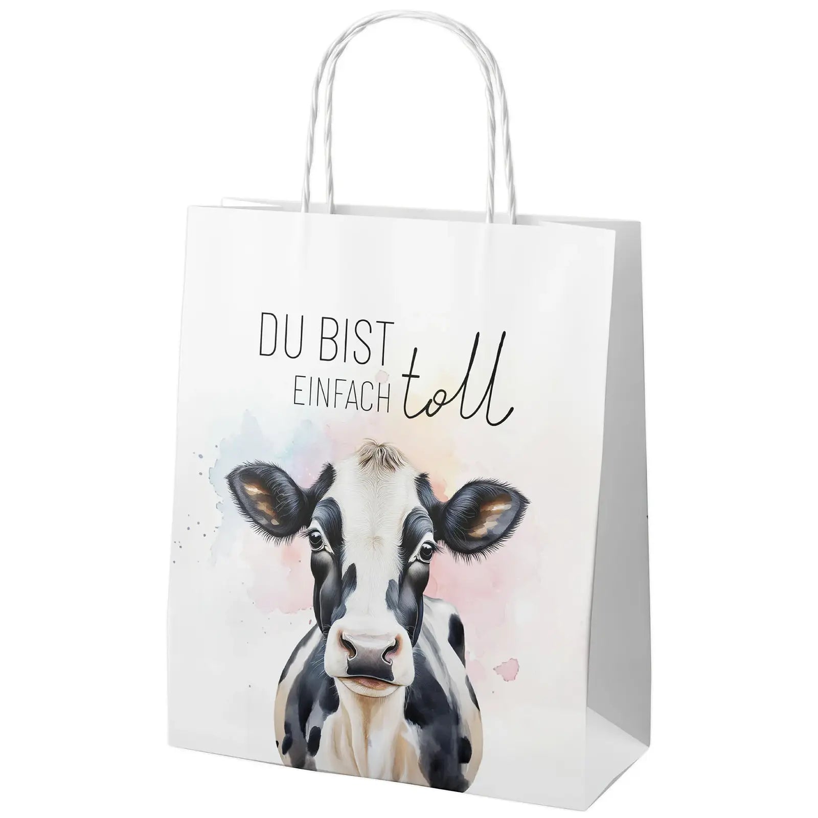 Geschenk für Dich - Geschenktüte "Kuh" - Du bist einfach toll