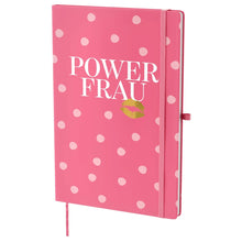 Geschenk für Dich - Notizbuch "Powerfrau" - Kussmund