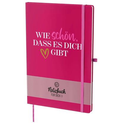 Geschenk für Dich - Notizbuch "Schön" - Herz