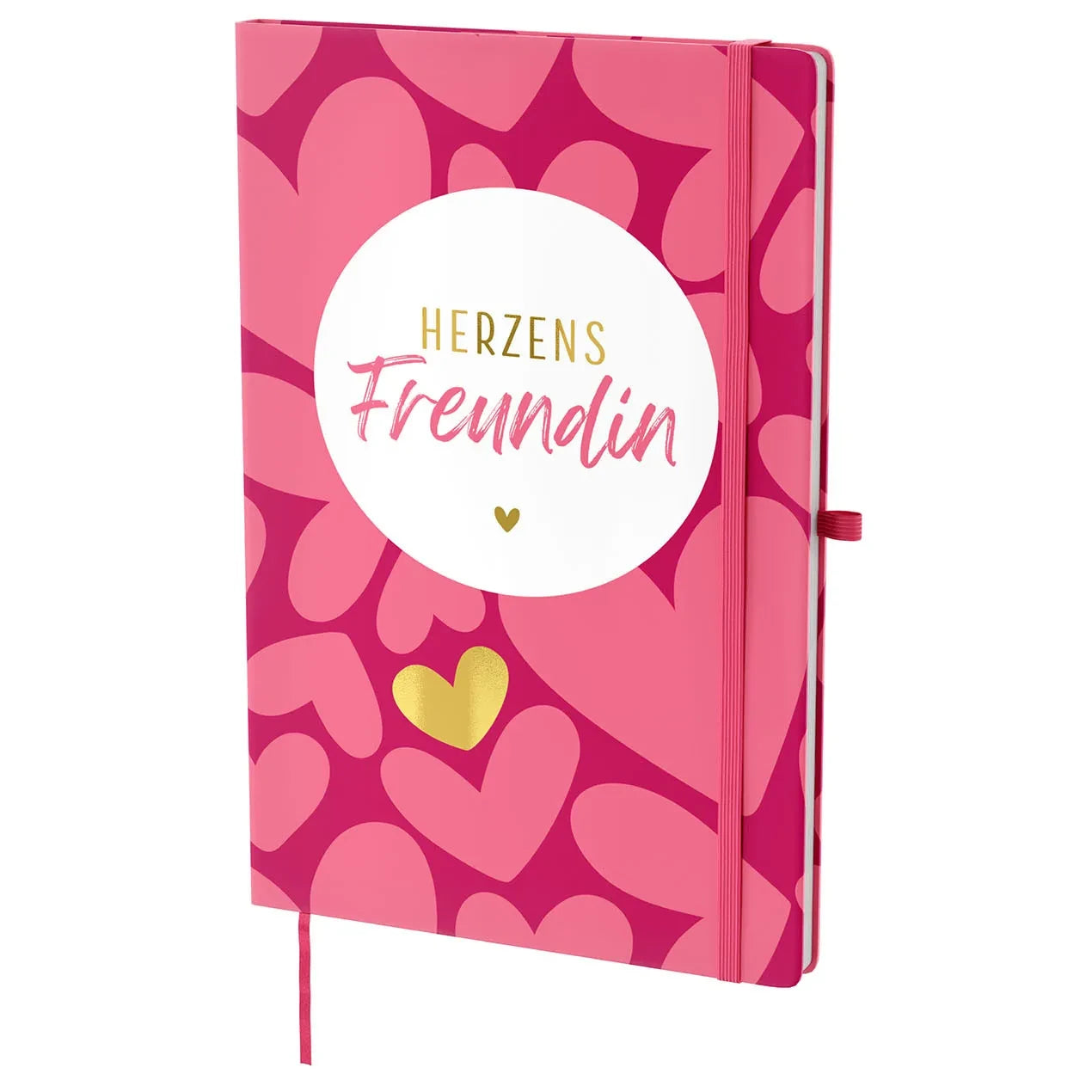 Geschenk für Dich - Notizbuch "Herzensfreundin" - Herzen