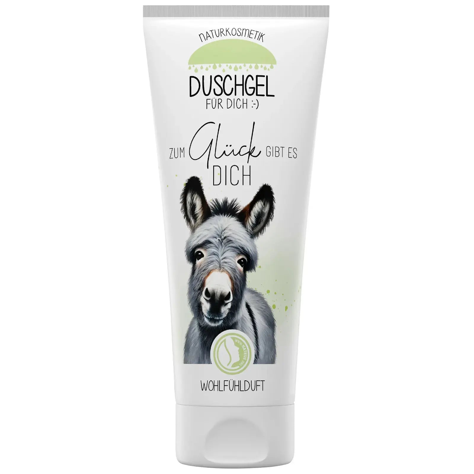 Geschenk für Dich - Duschgel "Esel" - Zum Glück gibt es Dich