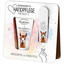 Geschenk für Dich - Handpflege-Set "Lama" - Voll schön, dass es Dich gibt