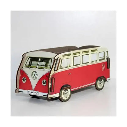 WERKHAUS Stiftebox VW T1 Bulli - Rot