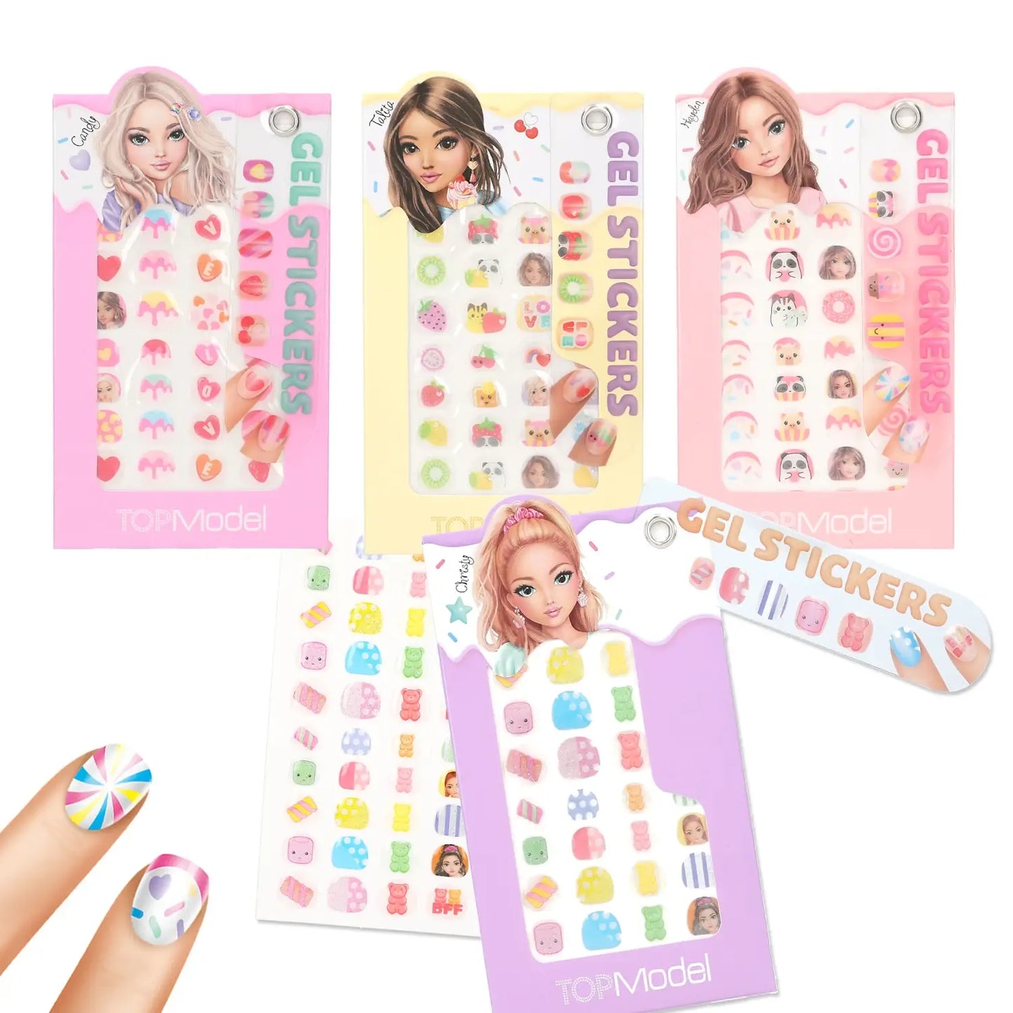 TOPModel Gel Nagelsticker CANDY GLAM
