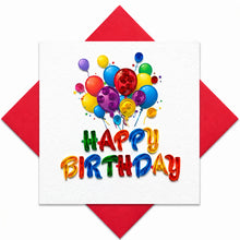 Handgefertigte Grußkarte „Geburtstag" von Papierfiligran