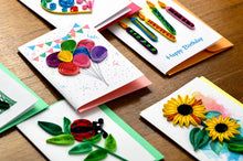Handgefertigte Mini-Grußkarten von Papierfiligran