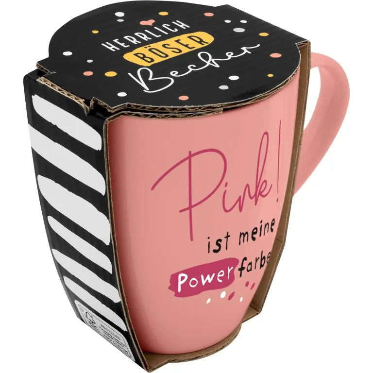 Sheepworld böser Becher PINK