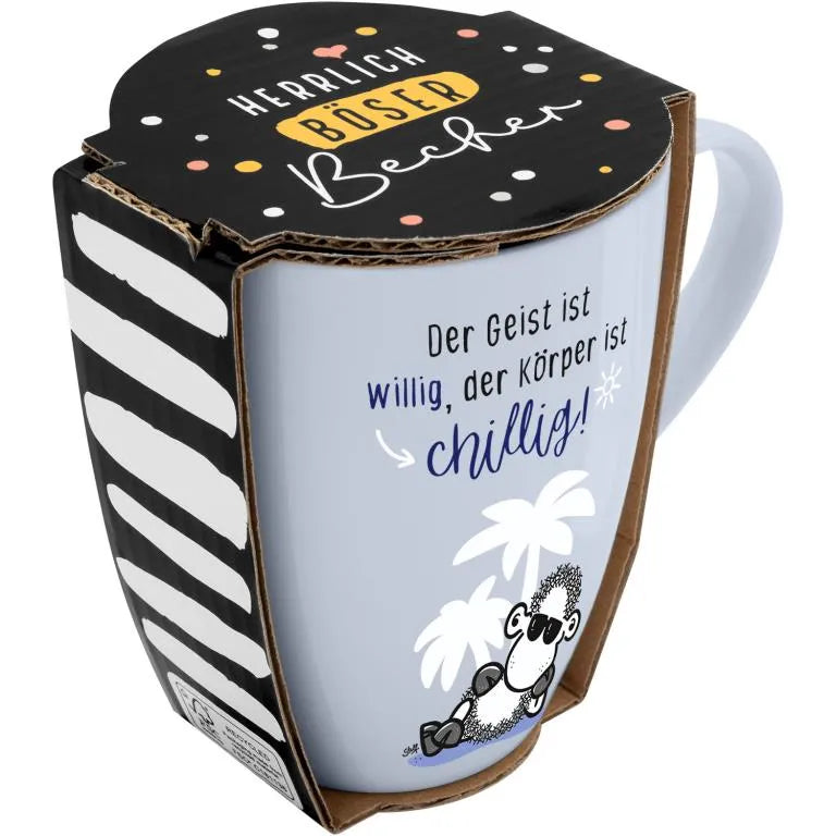 Sheepworld böser Becher CHILLIG