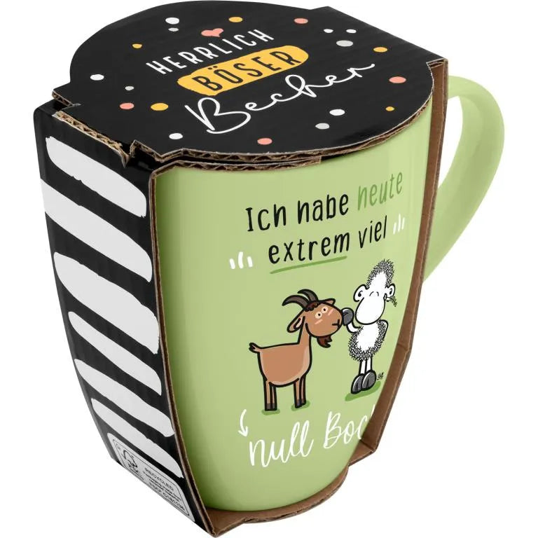 Sheepworld böser Becher NULL BOCK