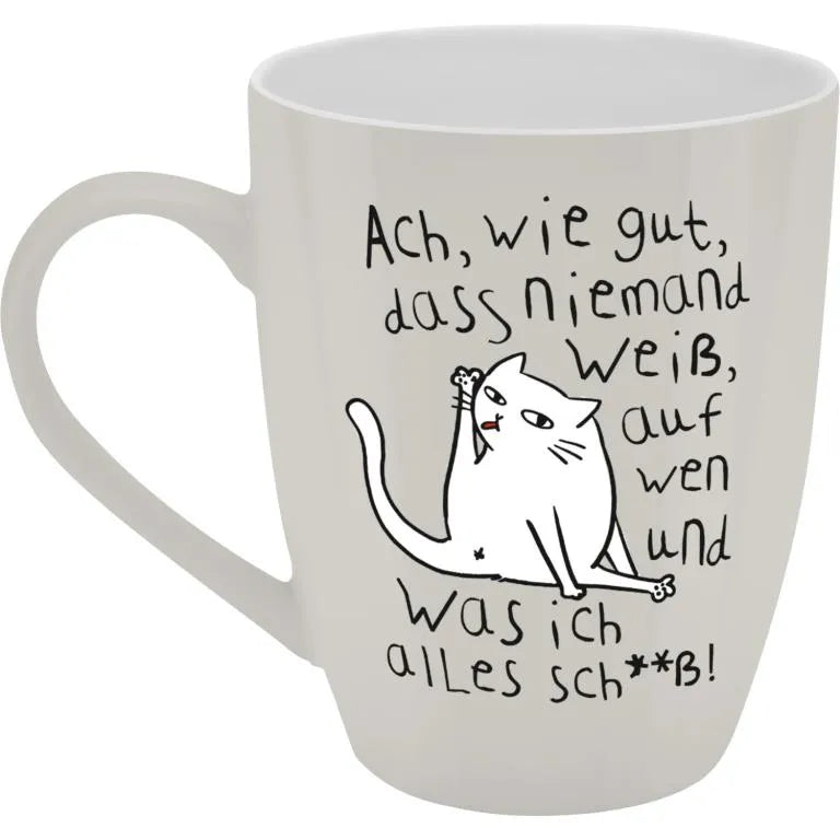 Sheepworld böser Becher NIEMAND WEISS