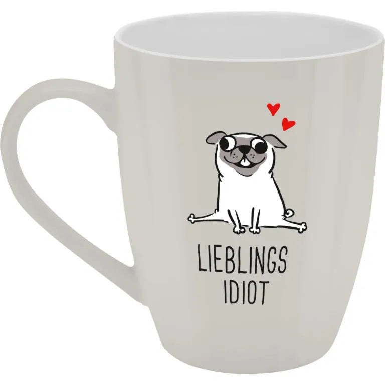 Sheepworld böser Becher LIEBLINGSIDIOT