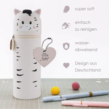Federmäppchen aus Silikon „Zebra Peppy“