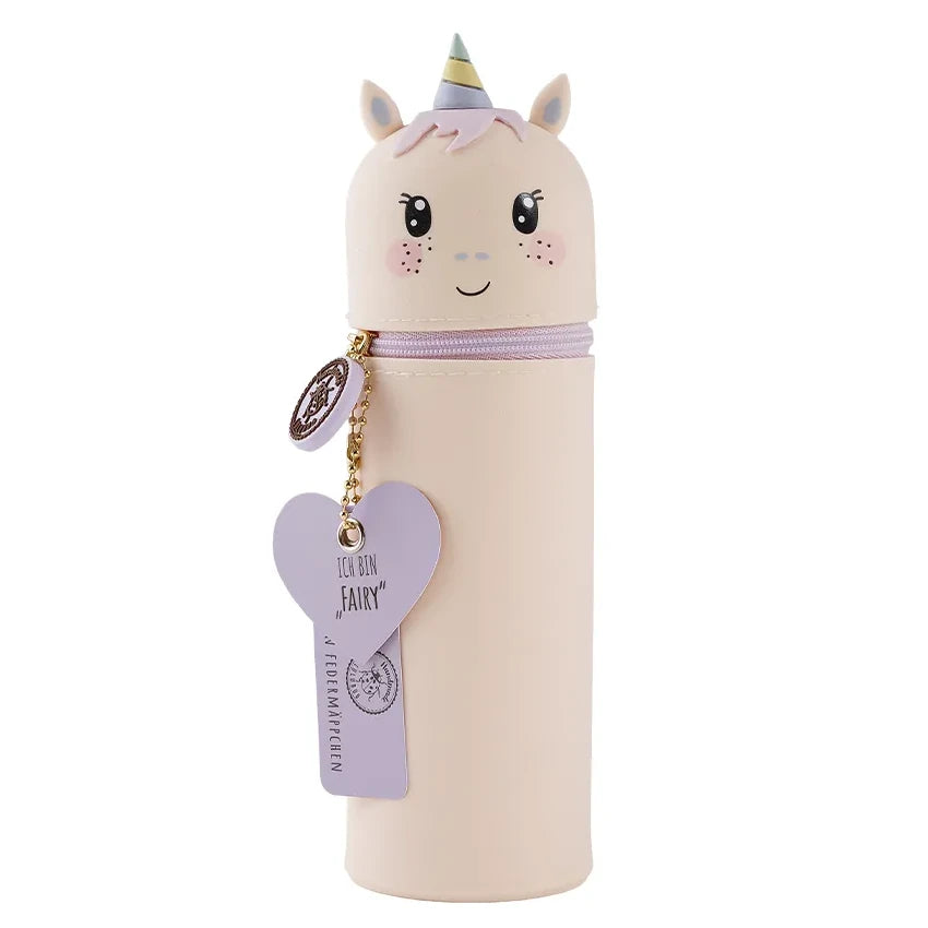 Federmäppchen aus Silikon „Einhorn Fairy“