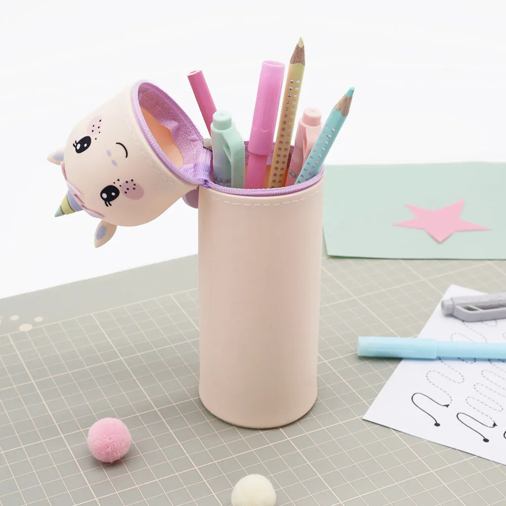 Federmäppchen aus Silikon „Einhorn Fairy“