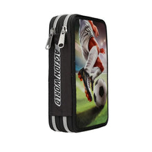 2-Fach Federtasche Fußball - Action World
