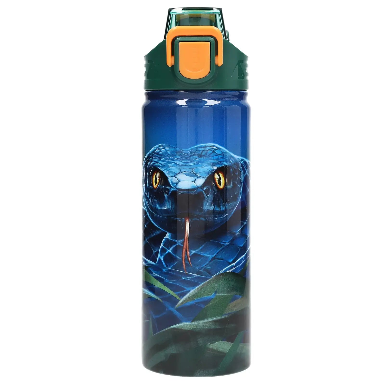 Edelstahl Trinkflasche mit Schlangen-Motiv