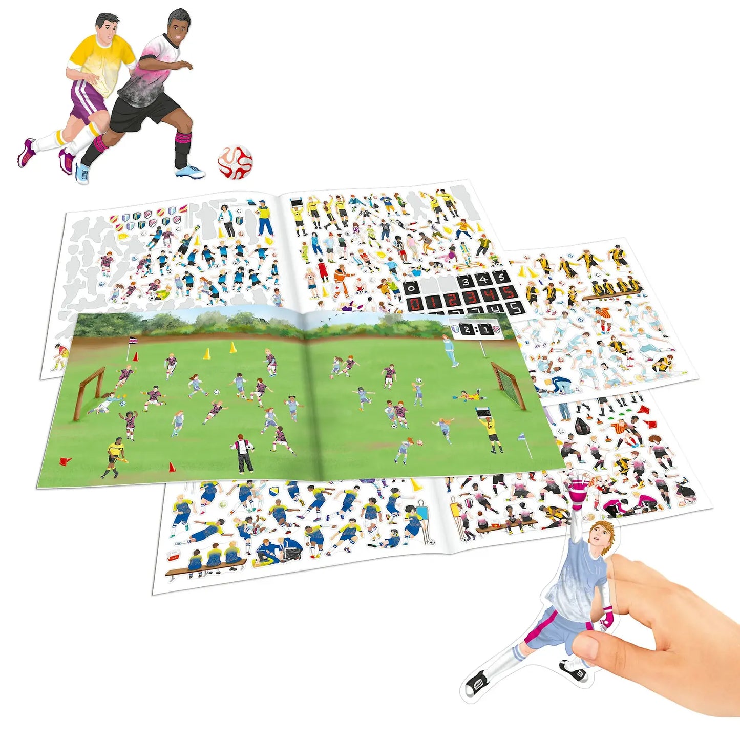 Stickerbuch Fußball - Create your Football Game