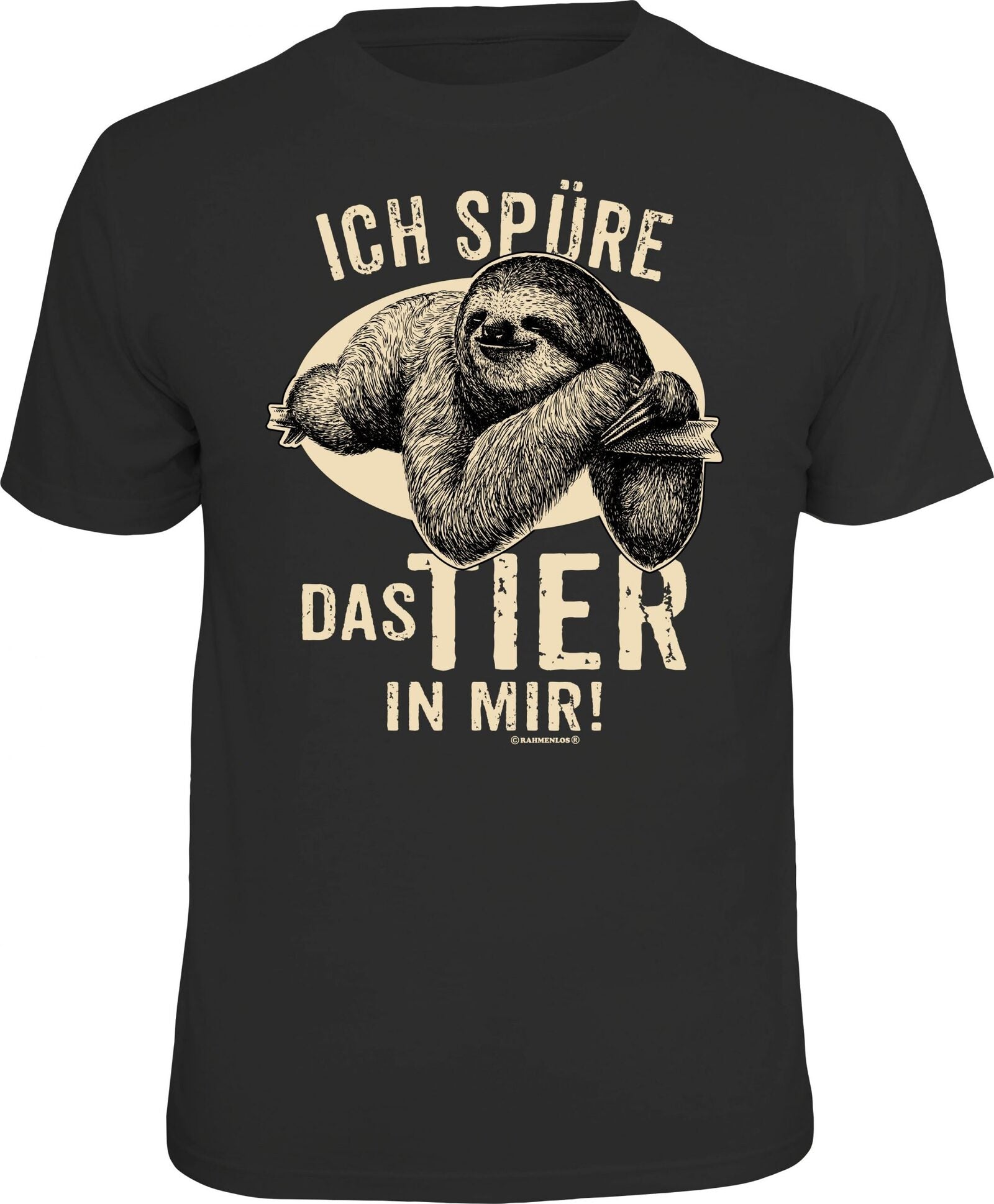 RAHMENLOS® Motiv T-Shirt "Das Tier in mir"