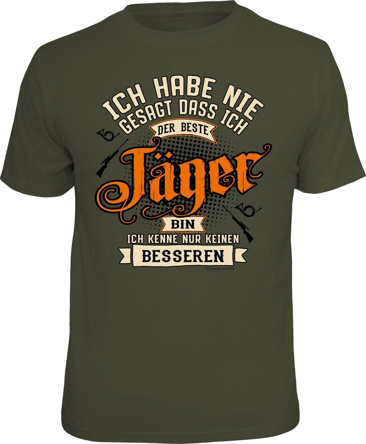 RAHMENLOS® Motiv T-Shirt "Jäger"