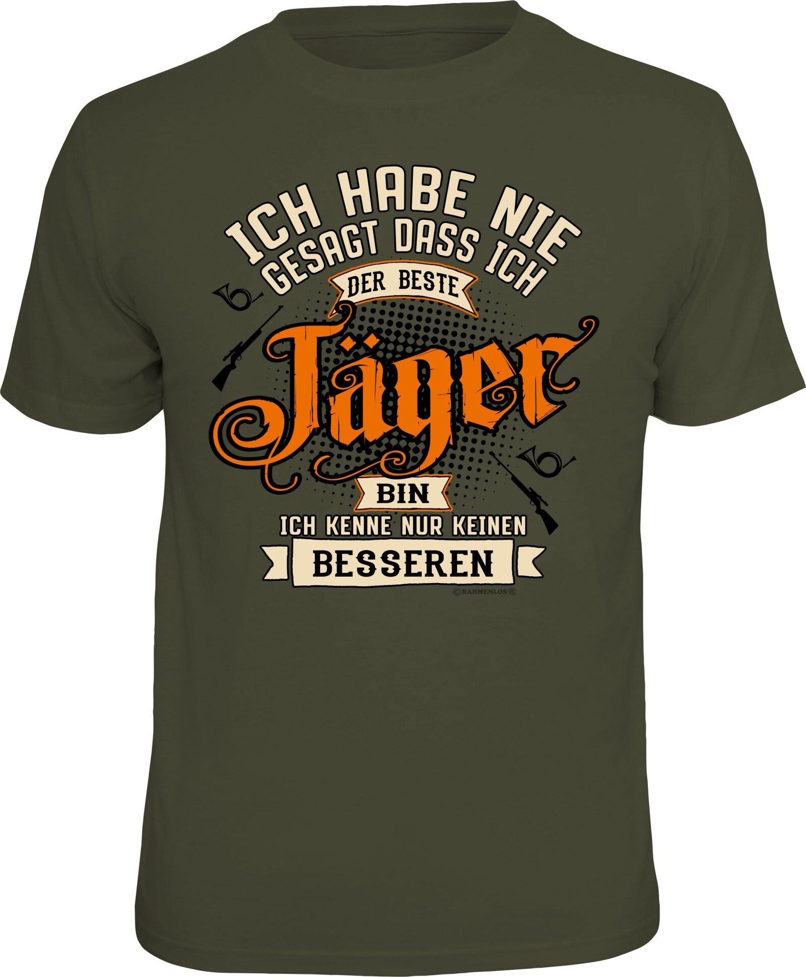 RAHMENLOS® Motiv T-Shirt "Jäger"