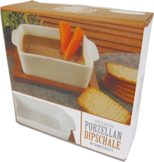 Dipschale mit Bambustablett, Verpackung