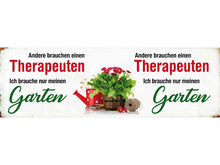 Emaille Becher mit Spruch, Motiv