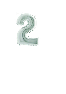 Folienballon Riesenzahl “2”