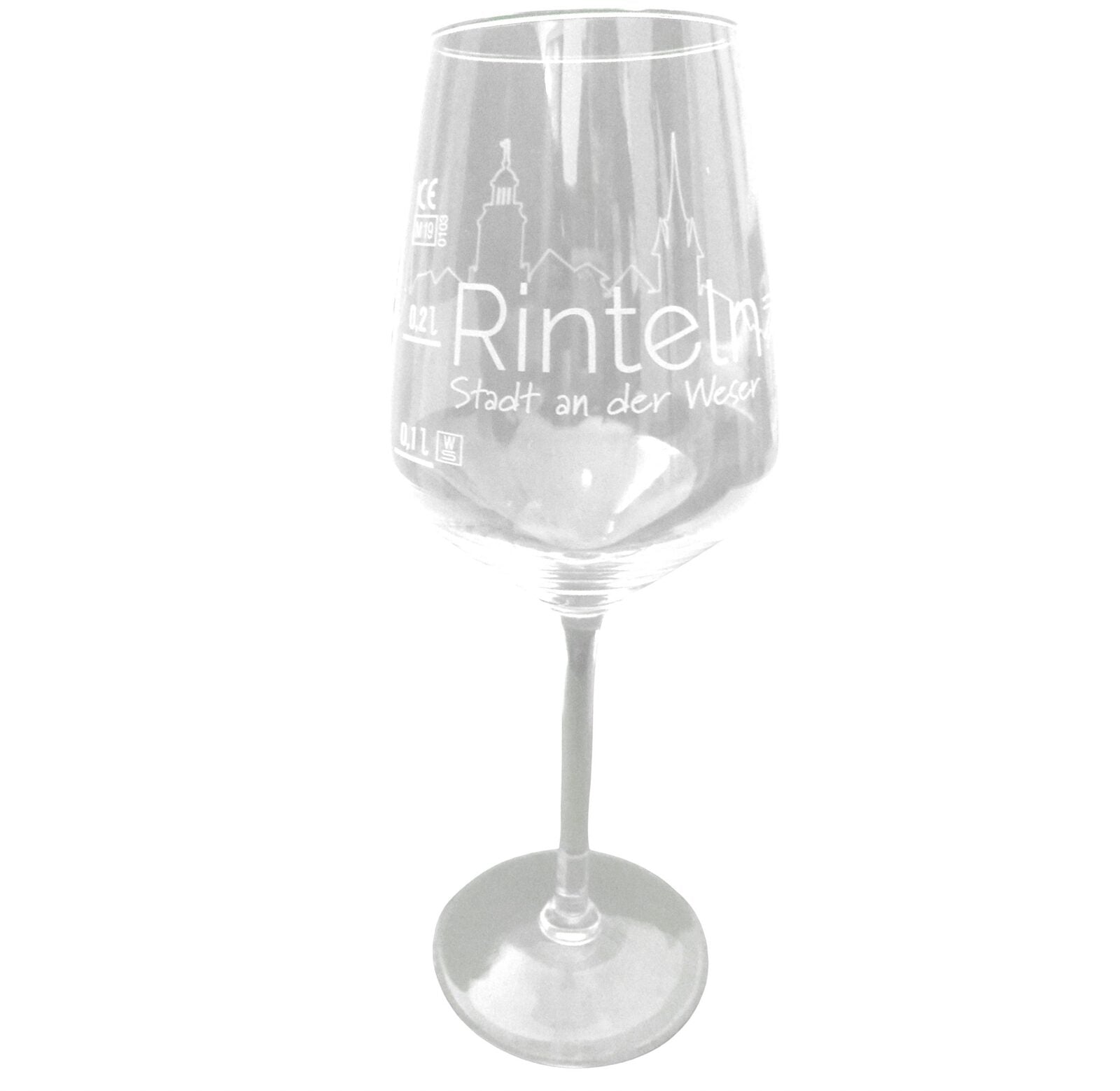 Weinglas "Rintelner Skyline" 0,1 l