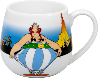 Könitzer Kuschelbecher "Asterix - Ich bin nicht dick!"