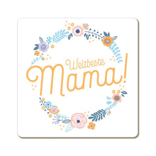 Grafik Werkstatt Korkuntersetzer - Weltbeste Mama
