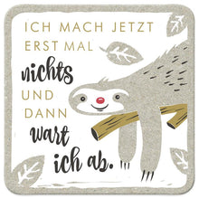 Sheepworld Untersetzer "Ich mach jetzt erst mal nichts..."