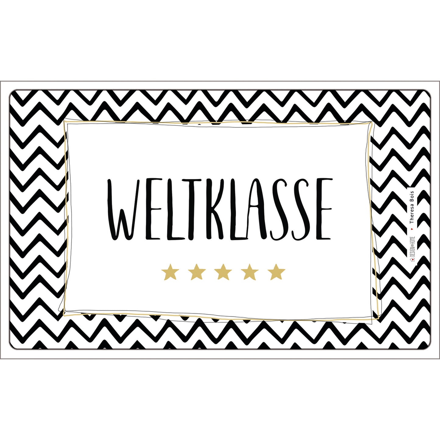 ppd Frühstücksbrettchen "Weltklasse"