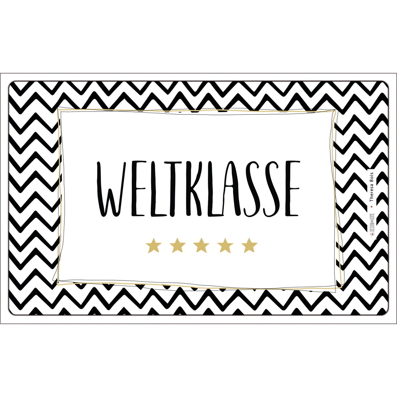 ppd Frühstücksbrettchen "Weltklasse"