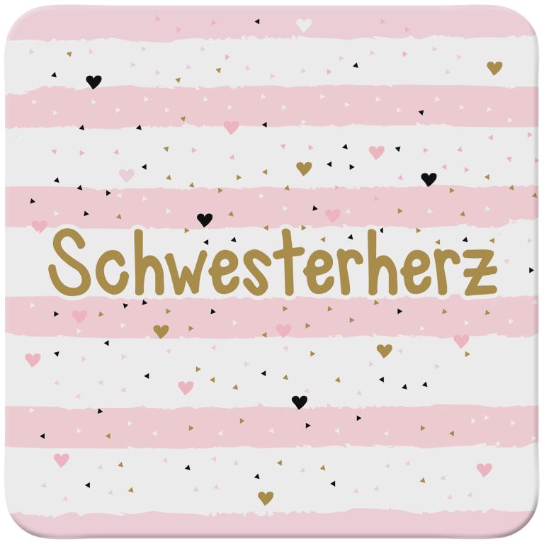Sheepworld Korkuntersetzer - Schwesterherz