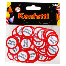 Konfetti “Verkehrsschild” zum Geburtstag