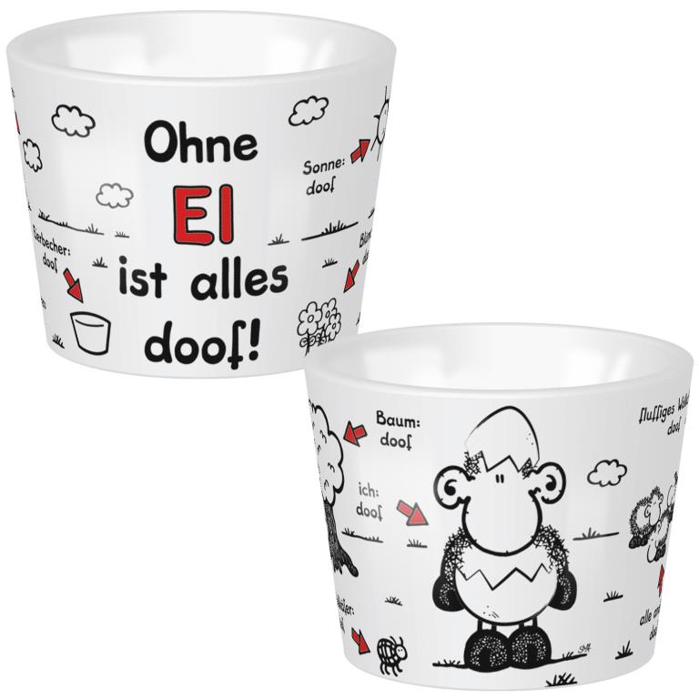 Sheepworld Eierbecher "Ohne Ei"