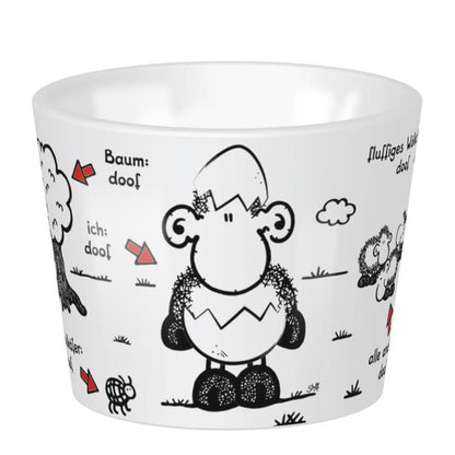 Sheepworld Eierbecher "Ohne Ei"