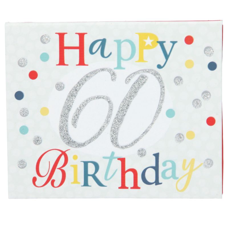 Soundbox zum 60. Geburtstag "Happy Birthday"