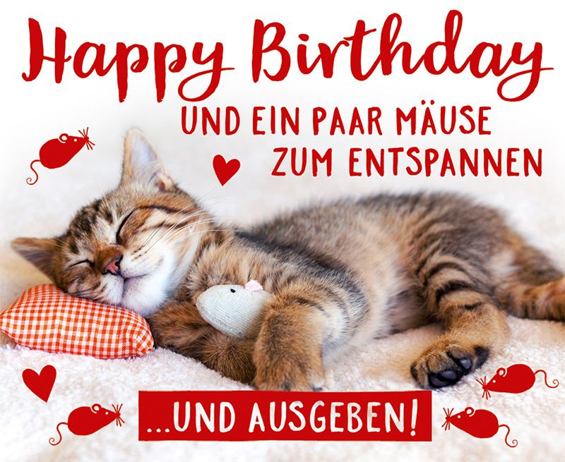 Soundbox "Happy Birthday und Mäuse zum Entspannen"