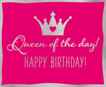 Geschenkbox mit Musik "Queen of the Day"