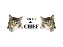 Emaillebecher "Ich bin der Chef"