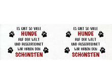 Emaillebecher "Es gibt so viele Hunde..."
