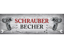 Emaillebecher "Schrauber Becher"