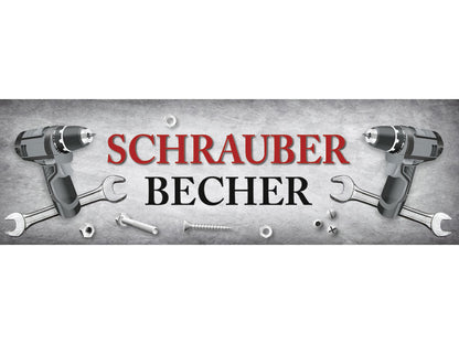 Emaillebecher "Schrauber Becher"